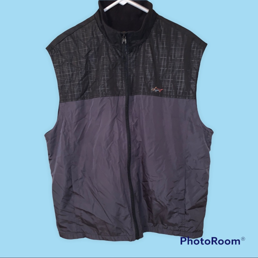 Greg Norman Full Zip Up Fleece Lined Wind Vest